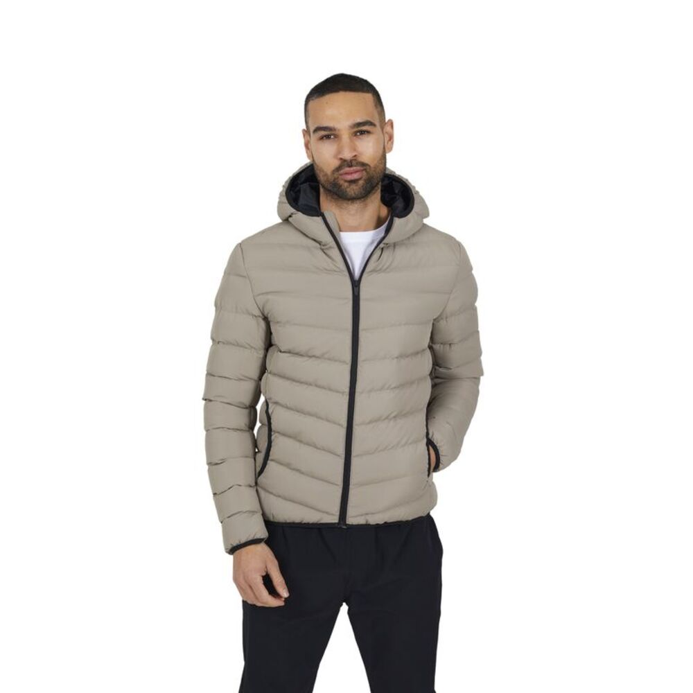 Brave Soul Mens Padded Jacket / Taupe